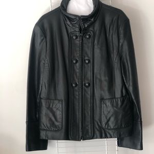 Calvin Klein Lamb Leather Coat